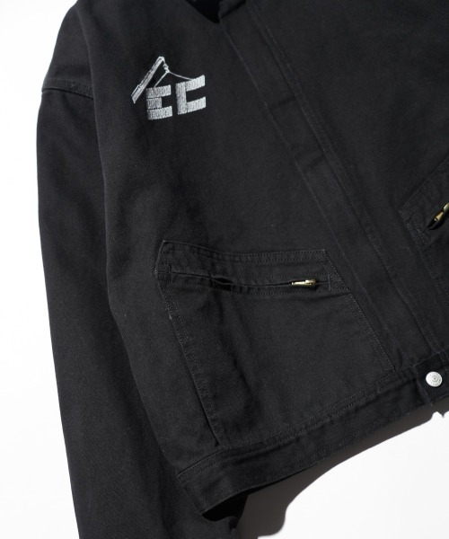 THRIFTY LOOK(スリフティールック)の「THRIFTY LOOK / スリフティールック CROPPED ENGINEER JACKET ダック ショート ジップジャケット(ブルゾン・メンズ・ワイン/ブラック/グレー・MEDIUM/SMALL/LARGE)」の21枚目の写真