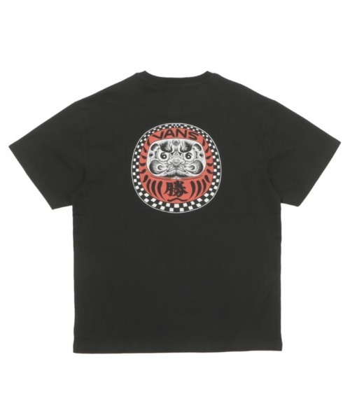 VANS(バンズ)の「VANS ヴァンズ DARUMA 2.0 SS TEE ショートスリーブ VN0011Y9BLK ABC-MART限定 BLACK(Tシャツ/カットソー・メンズ・ブラック・SMALL/MEDIUM/LARGE/X-LARGE/XX-LARGE)」の3枚目の写真