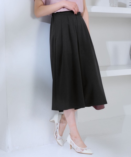 alotta（アロッタ）の「上品ドレープパンツ　ショート丈（その他パンツ・レディース・グレイッシュブルー/ブラック/グレイッシュベージュ/ネイビー・LL/L/M）」の22枚目の写真