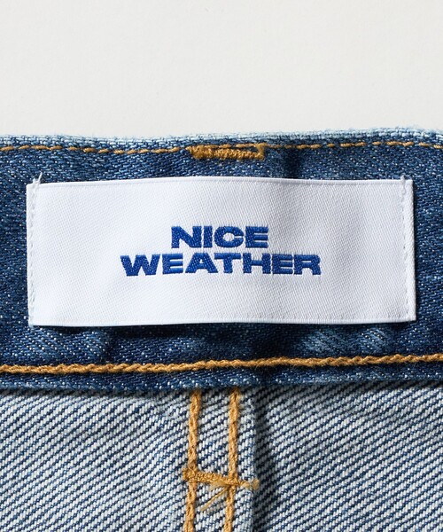 NICE WEATHER(ナイスウェザー)の「<NICE WEATHER>5P ワイドストレート デニムパンツ(デニムパンツ・メンズ・ブラック/ネイビー・L/M/S/XS)」の16枚目の写真