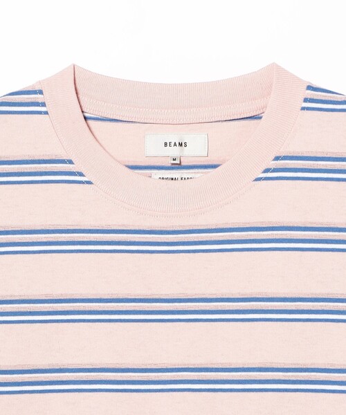BEAMS(ビームス)の「ルーズ ボーダー Tシャツ(Tシャツ/カットソー・メンズ・グレー/ブルー/レッド系その他2・S/M/L/XL)」の15枚目の写真