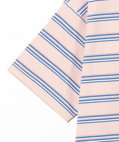BEAMS(ビームス)の「ルーズ ボーダー Tシャツ(Tシャツ/カットソー・メンズ・グレー/ブルー/レッド系その他2・S/M/L/XL)」の16枚目の写真