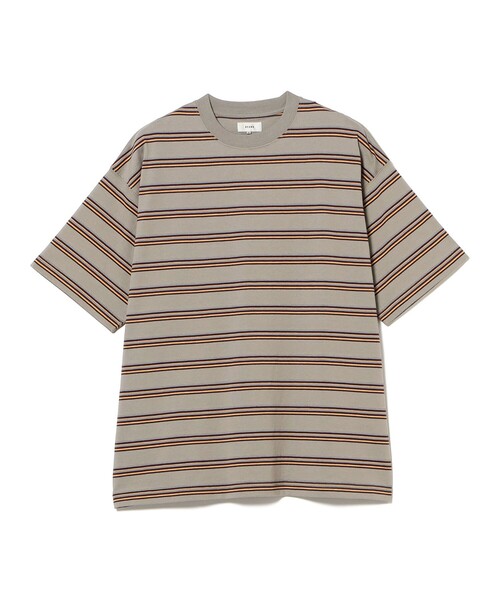 BEAMS(ビームス)の「ルーズ ボーダー Tシャツ(Tシャツ/カットソー・メンズ・グレー/ブルー/レッド系その他2・S/M/L/XL)」の7枚目の写真