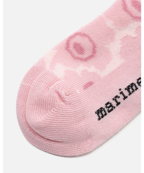 marimekko(マリメッコ)の「【Kids】Makeinen Unikko / Kids socks(ソックス/靴下・キッズ・レッド/ライトピンク・19/22/25/28/31)」の6枚目の写真