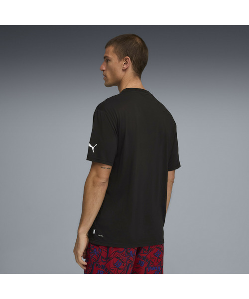 PUMA(プーマ)の「PUMA プーマ メンズ バスケットボール フレグラントファウル 半袖 Tシャツ 4(Tシャツ/カットソー・メンズ・ブラック/ヘザーグレー・SMALL/LARGE/X-LARGE/X-SMALL/MEDIUM)」の8枚目の写真