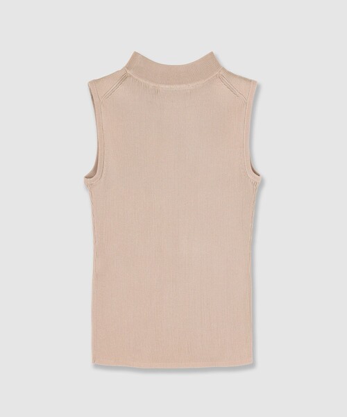 ANAYI（アナイ）の「アセテートポリエステルノースリーブ（ニット/セーター・レディース・ミント/ラベンダー/ベージュ/ホワイト/ブラック/ブルー・38）」の17枚目の写真