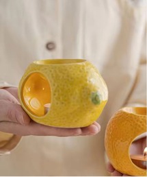 ammy.（エイミードット）の「【 ammy. / エイミードット 】 フルーツ アロマ オイル キャンドルホルダー（キャンドル）」