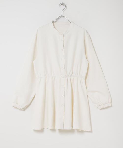 ITEMS URBANRESEARCH(アイテムズ アーバンリサーチ)の「ニットソー×ブラウスセット(シャツ/ブラウス・レディース・ブラウン/ベージュ/ライトブルー・FREE)」の8枚目の写真