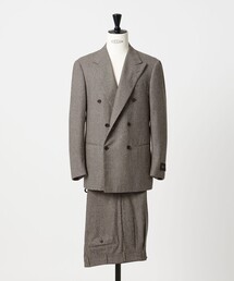 SOVEREIGN（ソブリン）の「＜SOVEREIGN＞ハンドライン ミックス ハウンドトゥース ダブル 6ボタン スーツ（セットアップ）」