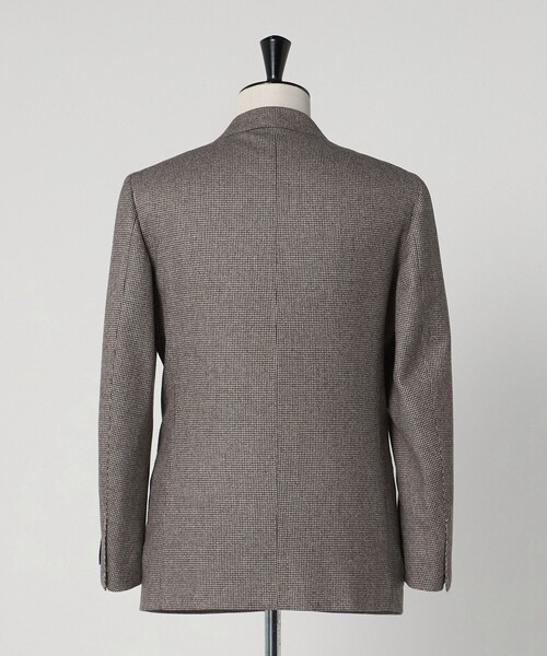 SOVEREIGN(ソブリン)の「<SOVEREIGN>ハンドライン ミックス ハウンドトゥース ダブル 6ボタン スーツ(セットアップ・メンズ・ブラウン系・46)」の3枚目の写真