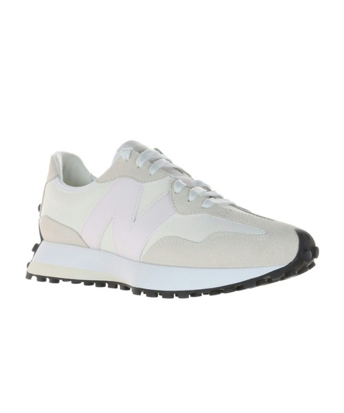 NEW BALANCE(ニューバランス)の「ニューバランス New Balance 327(スニーカー・レディース・ホワイト×ピンク・24.5cm/24.0cm/23.5cm/23.0cm/25.0cm)」の6枚目の写真