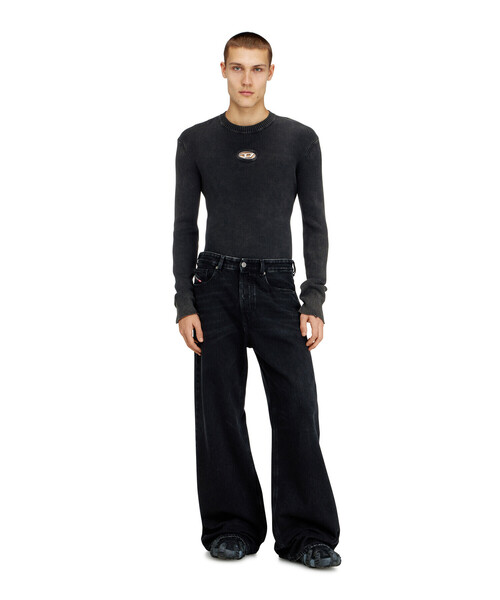 DIESEL（ディーゼル）の「メンズ リラックスフィットデニムパンツ D-RISE L.30（デニムパンツ・メンズ・ブラック系その他・26inch/34inch/36inch/32inch/30inch/28inch）」の4枚目の写真
