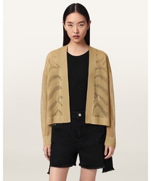 MISHA LONG SLEEVED CROPPED CARDIGAN | MISHA 長袖 クロップド カーディガン