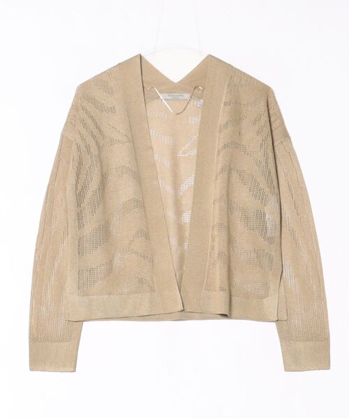 ALLSAINTS(オールセインツ)の「MISHA LONG SLEEVED CROPPED CARDIGAN | MISHA 長袖 クロップド カーディガン(カーディガン/ボレロ・レディース・ゴールド系その他・S/M/XS)」の8枚目の写真
