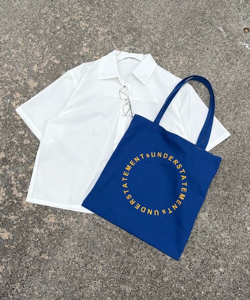 UNDERSTATEMENTs(アンダーステイトメント)の「【ユニセックス】ショート丈無地&チェックベーシックシャツ(シャツ/ブラウス・メンズ・ホワイト系/ブラック系その他/チャコールグレー/ブルー/ブラック系/グリーン系その他/ブルー系その他/ホワイト・MEDIUM/LARGE)」の9枚目の写真