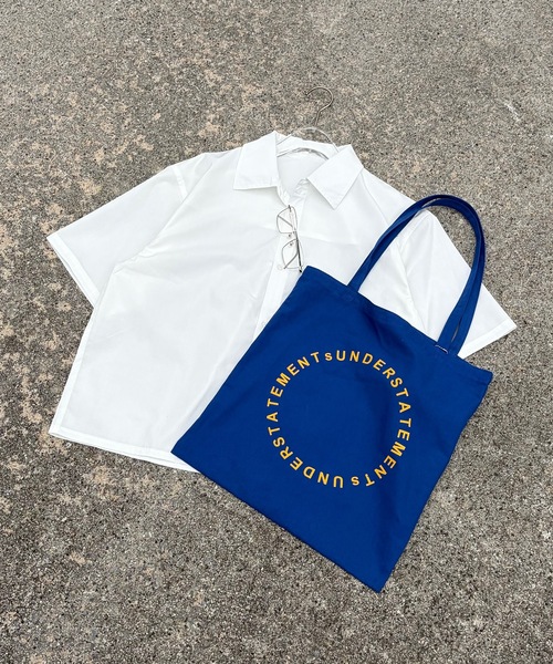 UNDERSTATEMENTs(アンダーステイトメント)の「【ユニセックス】ショート丈無地&チェックベーシックシャツ(シャツ/ブラウス・メンズ・ホワイト系/ブラック系その他/チャコールグレー/ブルー/ブラック系/グリーン系その他/ブルー系その他/ホワイト・MEDIUM/LARGE)」の10枚目の写真