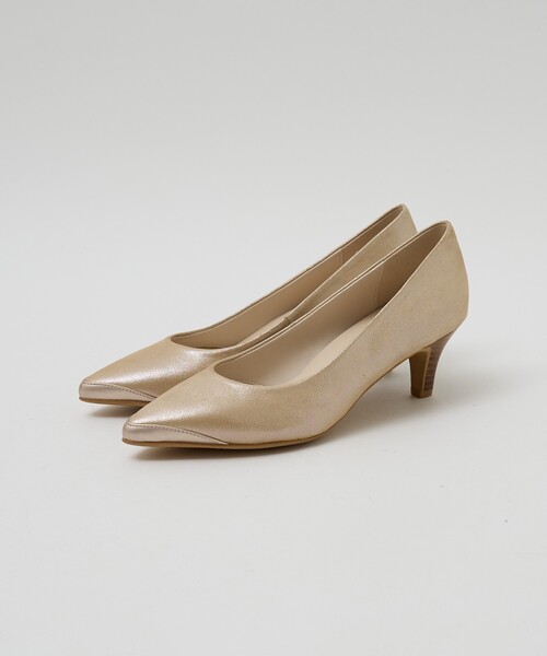 Au BANNISTER(オゥバニスター)の「【販売店舗限定】ポインテッドラインパンプス(パンプス・レディース・ブロンズ/ブラック系その他/シャンパン・36/37/38)」の3枚目の写真