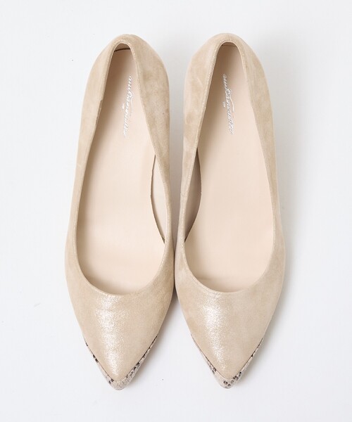 Au BANNISTER（オゥバニスター）の「【販売店舗限定】ポインテッドラインパンプス（パンプス・レディース・ブロンズ/ブラック系その他/シャンパン/ブラック/ピンクゴールド・36/37/38/35/39）」の10枚目の写真
