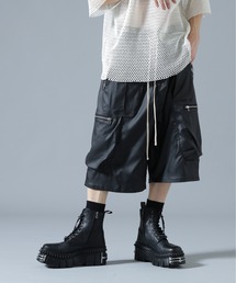 DANKE SCHON | DankeSchon/ダンケシェーン/COATING BAGGYCARGO SHORTS(カーゴパンツ)