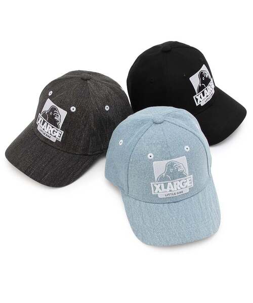XLARGE KIDS（エクストララージキッズ）の「OG キャップ（キャップ・キッズ・ブラック/ブルー/チャコール・52-56cm/S(48-52cm)）」の8枚目の写真