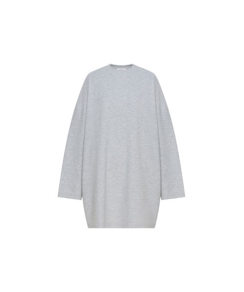 Studio Doe（スタジオドー）の「Studio Doe Oversized Sweatshirt One-piece（Tシャツ/カットソー・レディース・グレー・SMALL/MEDIUM）」の2枚目の写真