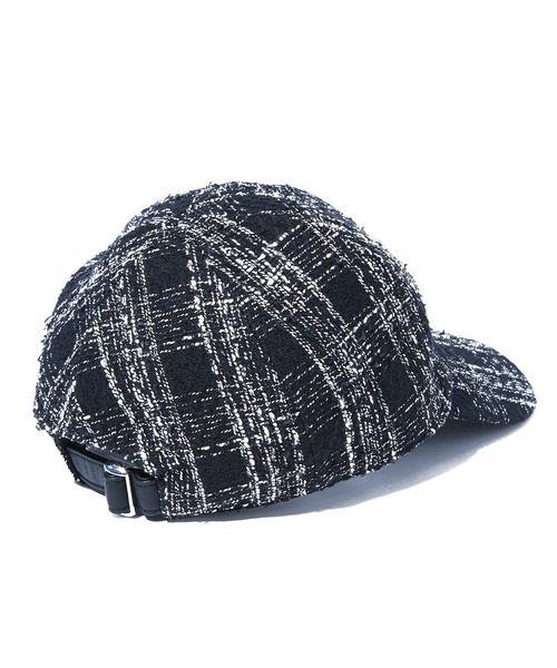 IRIS47（イリスフォーセブン）の「【IRIS 47】decadente cap/デカダンテ キャップ WT78（キャップ・レディース・ホワイト/ブラック・FREE）」の6枚目の写真