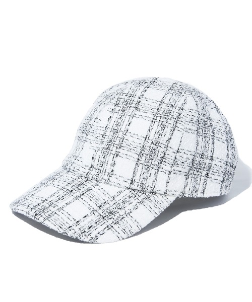 IRIS47（イリスフォーセブン）の「【IRIS 47】decadente cap/デカダンテ キャップ WT78（キャップ・レディース・ホワイト/ブラック・FREE）」の11枚目の写真