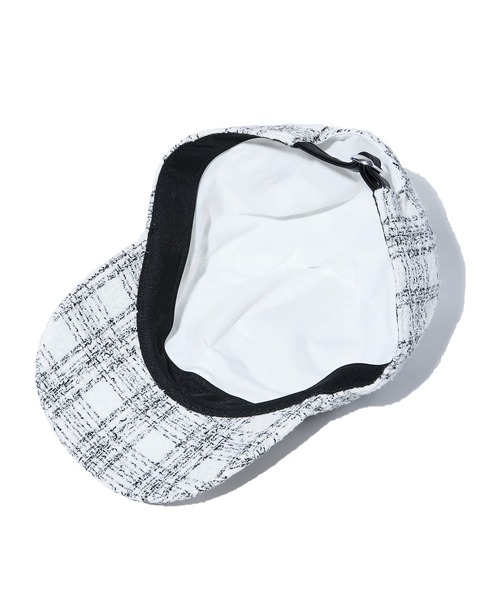 IRIS47（イリスフォーセブン）の「【IRIS 47】decadente cap/デカダンテ キャップ WT78（キャップ・レディース・ホワイト/ブラック・FREE）」の14枚目の写真