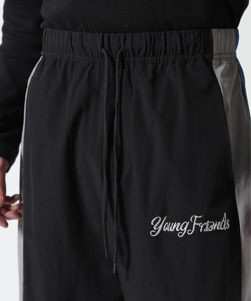 FR(13)NDS(フレンズ)の「FR(13)NDS /フレンズ/NYLON TRACK PANTS(その他パンツ・メンズ・ブルー/ブラック・M/L)」の4枚目の写真