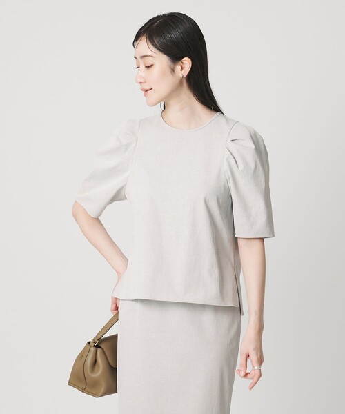 【新品】UNITED ARROWS RIRANCHA ツイル ブラウス RIRANCHA ツイル ブラウス ‐ウォッシャブル‐（シャツ/ブラウス