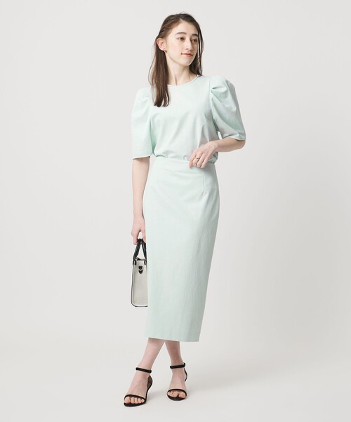 UNITED ARROWS（ユナイテッドアローズ）の「RIRANCHA ツイル ブラウス ‐ウォッシャブル‐（シャツ/ブラウス・レディース・ネイビー/ライトブルー/ライトグレー・FREE）」の11枚目の写真