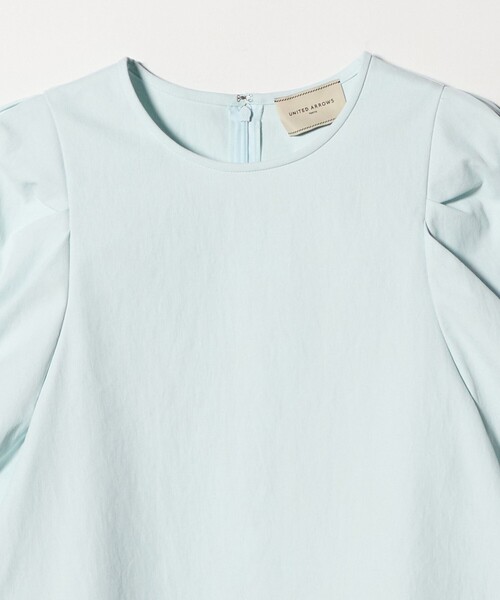 UNITED ARROWS（ユナイテッドアローズ）の「RIRANCHA ツイル ブラウス ‐ウォッシャブル‐（シャツ/ブラウス・レディース・ネイビー/ライトブルー/ライトグレー・FREE）」の22枚目の写真