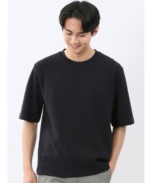 【ストレッチ ロンT インナー】タカキュー アムンゼン クルーネック 5分袖 Tシャツ