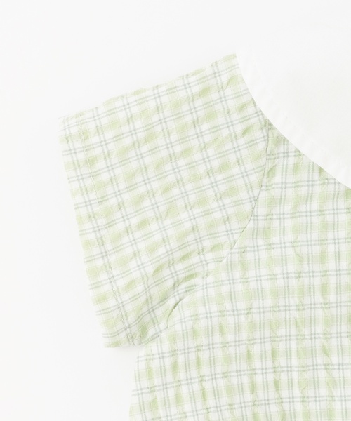 petit main(プティマイン)の「フルーツ衿ロンパース(ロンパース・キッズ・イエロー/グリーン/レッド・80cm/70cm)」の9枚目の写真