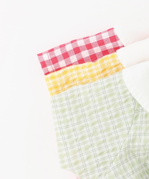 petit main(プティマイン)の「フルーツ衿ロンパース(ロンパース・キッズ・イエロー/グリーン/レッド・80cm/70cm)」の10枚目の写真