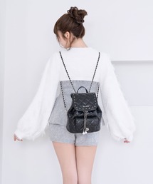 Rose Muse（ロゼミューズ）の「Quilting bijou backpack（バックパック/リュック）」