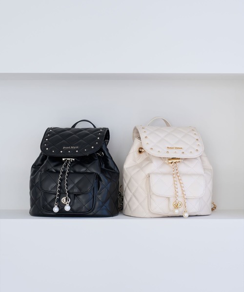Quilting bijou backpack（バックパック/リュック）｜Rose Muse（ロゼ