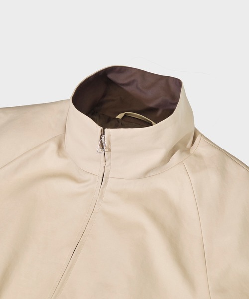 NVRFRGT(ネヴァーフォーゲット)の「new balloon form jacket/バルーンシルエット/スタンドカラー/NVRFRGT(ブルゾン・メンズ・ベージュ/アイボリー/ブラック・1/3/2)」の17枚目の写真