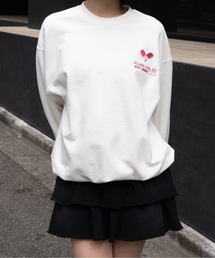 DRAWSTRING EMB LOGO CLUE SWEAT
