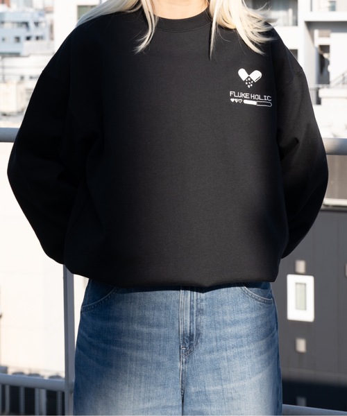 DRAWSTRING EMB LOGO CLUE SWEAT（スウェット）｜FLUKE HOLIC