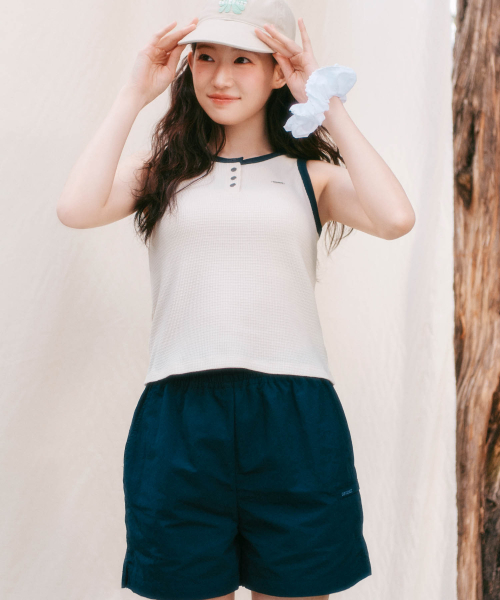COVERNAT（カバーナット）の「ウィメンズナイロンバンディングショーツアイボリー（その他パンツ・レディース・その他・WS/WM）」の8枚目の写真