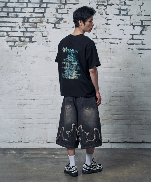 PEID(ペイド)の「PDボヤジ 半袖Tシャツ ブラック(Tシャツ/カットソー・レディース・ブラック・2/3/4/5/6/1)」の5枚目の写真