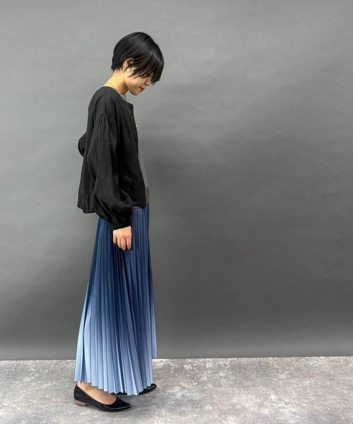 NICOLE white(ニコルホワイト)の「ふんわり柔らか シアーブルゾン(その他アウター・レディース・ブラック/チャコールグレー/ピンク/ライトグレー・FREE)」の22枚目の写真