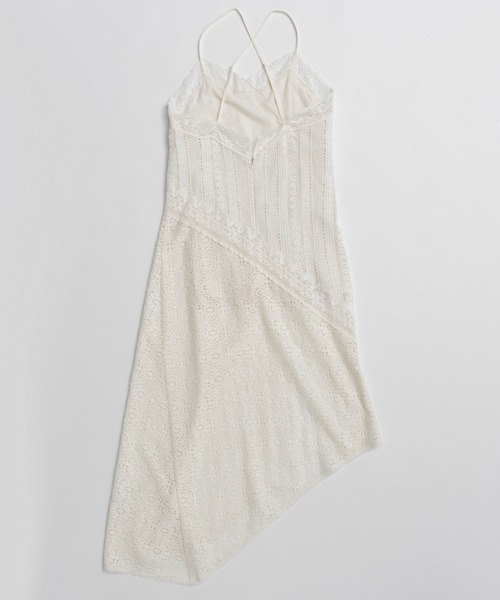 PRANK PROJECT(プランクプロジェクト)の「【2026Summer Pre-Order】レーストリミングドレス / Lace Trimming Dress(ワンピース・レディース・ホワイト/ブラック・FREE)」の11枚目の写真