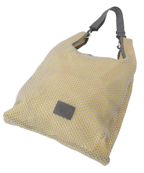CONVERSE TOKYO（コンバーストウキョウ）の「2WAY MESH SHOPPING TOTE BAG（トートバッグ・レディース・ベージュ/ブラック/グレー・FREE）」の20枚目の写真