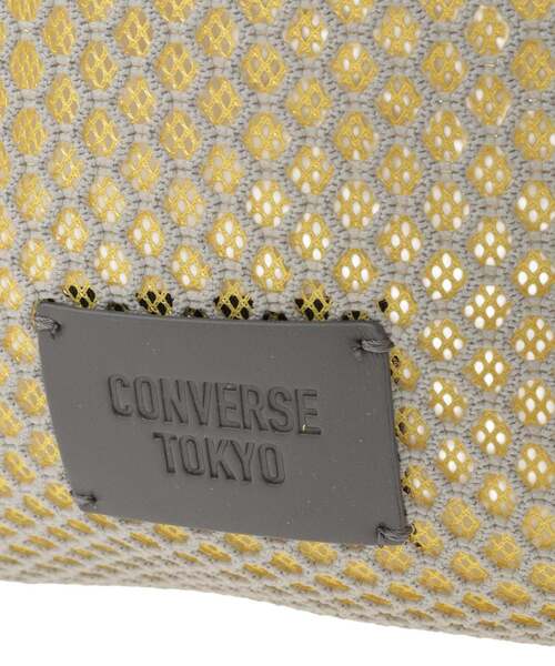 CONVERSE TOKYO（コンバーストウキョウ）の「2WAY MESH SHOPPING TOTE BAG（トートバッグ・レディース・ベージュ/ブラック/グレー・FREE）」の22枚目の写真
