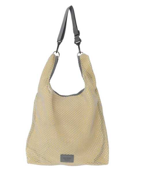 CONVERSE TOKYO（コンバーストウキョウ）の「2WAY MESH SHOPPING TOTE BAG（トートバッグ・レディース・ベージュ/ブラック/グレー・FREE）」の4枚目の写真