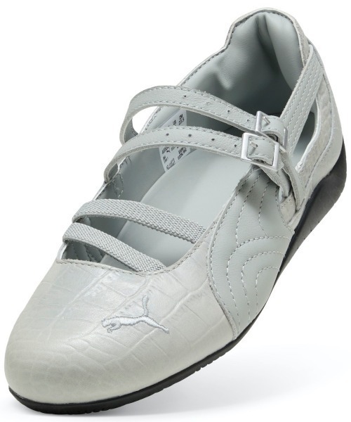 PUMA（プーマ）の「PUMA SPEEDCAT BAL CROC（プーマ スピードキャット バル クロック）（バレエシューズ・レディース・ブラック系/ホワイト系・23cm/23.5cm/24cm/24.5cm/25cm）」の11枚目の写真