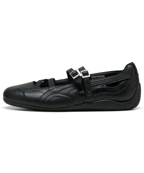 PUMA（プーマ）の「PUMA SPEEDCAT BAL CROC（プーマ スピードキャット バル クロック）（バレエシューズ・レディース・ブラック系/ホワイト系・23cm/23.5cm/24cm/24.5cm/25cm）」の7枚目の写真