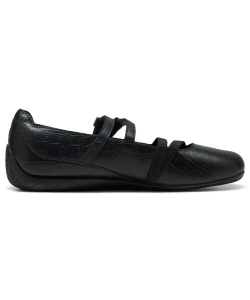 PUMA（プーマ）の「PUMA SPEEDCAT BAL CROC（プーマ スピードキャット バル クロック）（バレエシューズ・レディース・ブラック系/ホワイト系・23cm/23.5cm/24cm/24.5cm/25cm）」の6枚目の写真